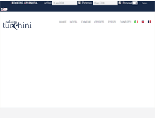 Tablet Screenshot of palazzoturchini.it